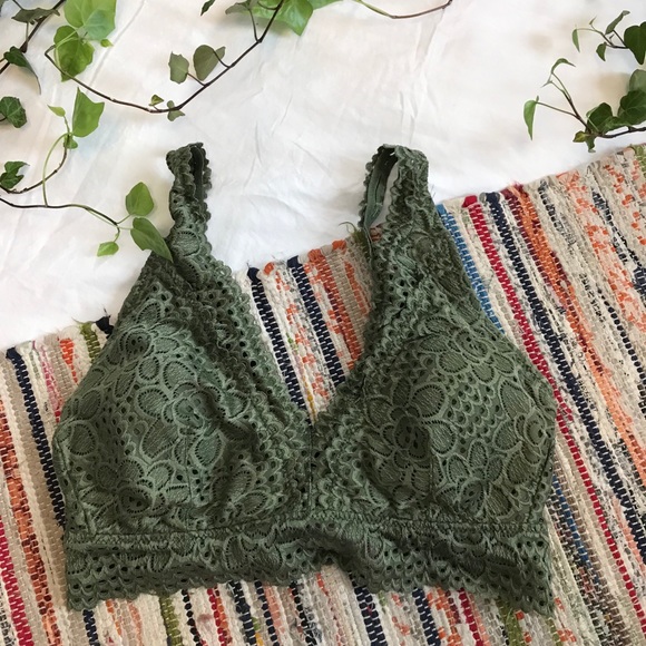 Xhilaration Other - ivy green lace bralette